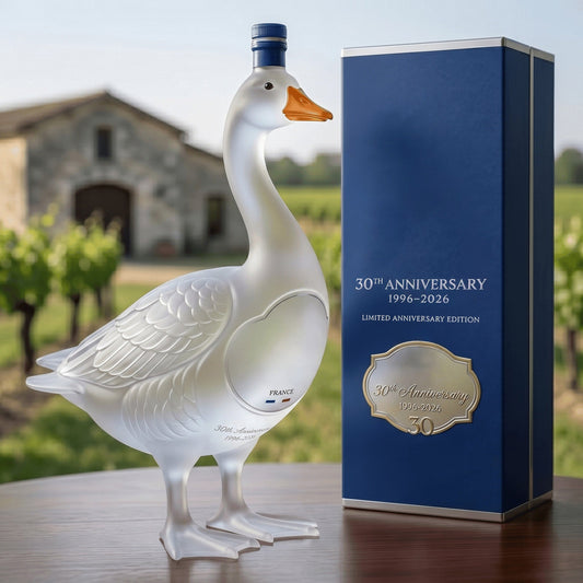 Grey Goose 30th Anniversary 3D Sculpted Vodka Bottle